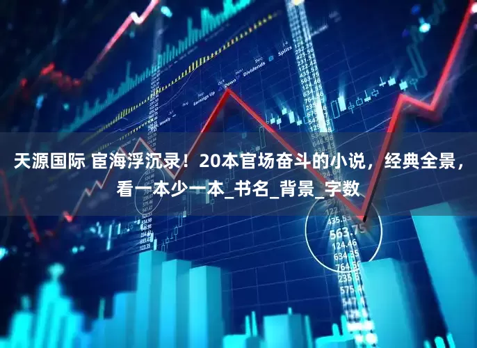 天源国际 宦海浮沉录！20本官场奋斗的小说，经典全景，看一本少一本_书名_背景_字数