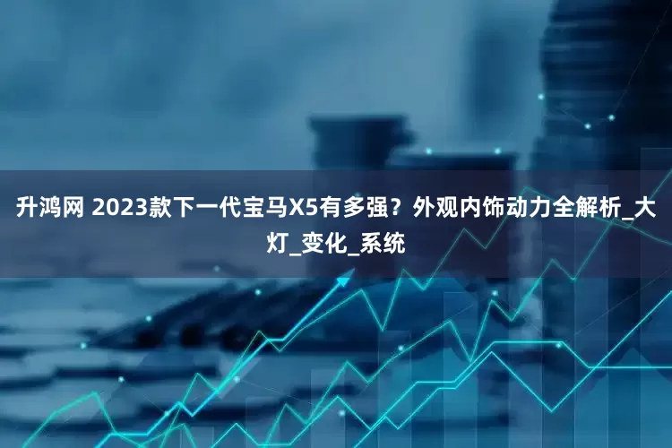 升鸿网 2023款下一代宝马X5有多强？外观内饰动力全解析_大灯_变化_系统